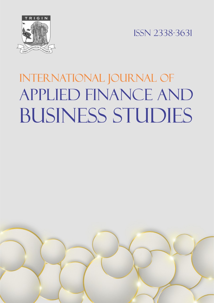 					View Vol. 14 No. 1 (2026): June: Applied Finance and Business Studies
				